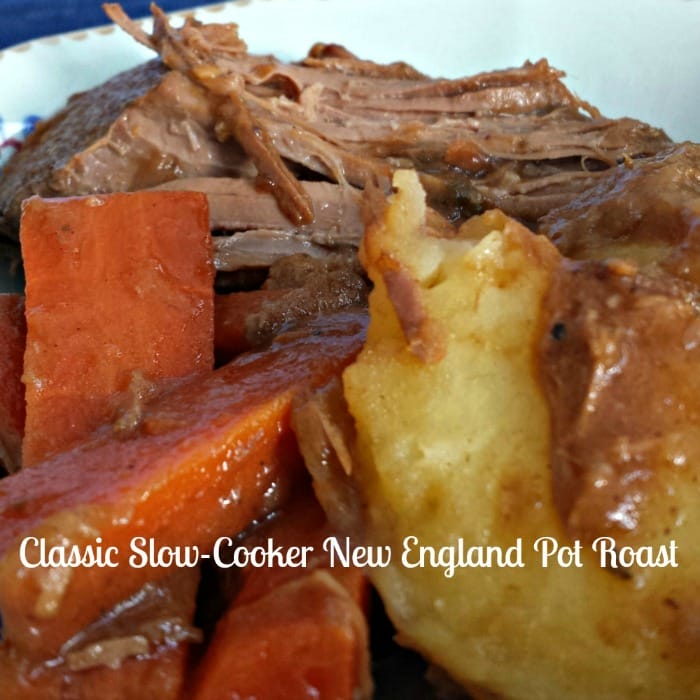 Classic New England Pot Roast Slow Cooker Recipe