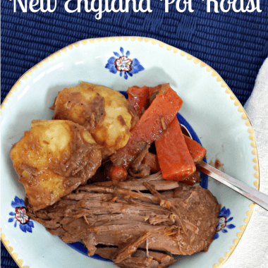 Classic New England Pot Roast Slow Cooker Recipe