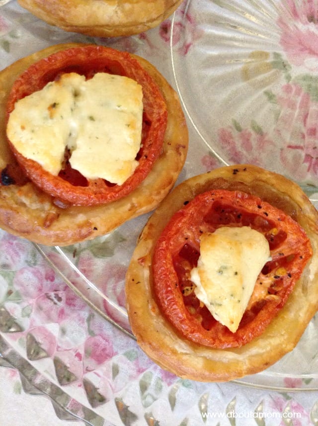 Mini Tomato and Goat Cheese Tarts