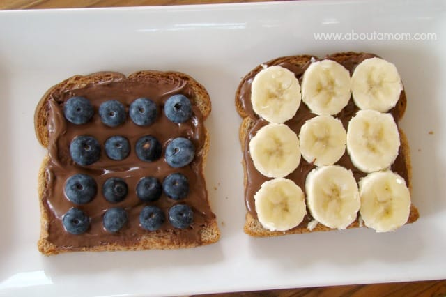 Spread the Happy - Nutella and Fruit Toast