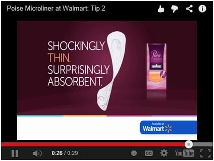Have you experienced LBL? Try new Poise Microliners at Walmart.
