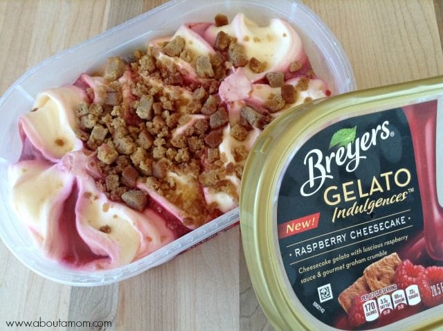 Ideas for a simple date night at home. Put the kids to bed, snuggle up on the couch, pop in a movie and indulge in a sweet treat like Breyers Gelato Indulgences.