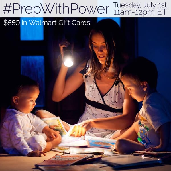 RSVP for the #PrepWithPower Twitter Party on 7/1