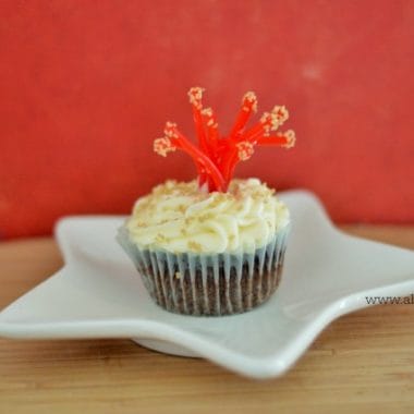 Sparkler Cupcakes and More 4th of July Fun