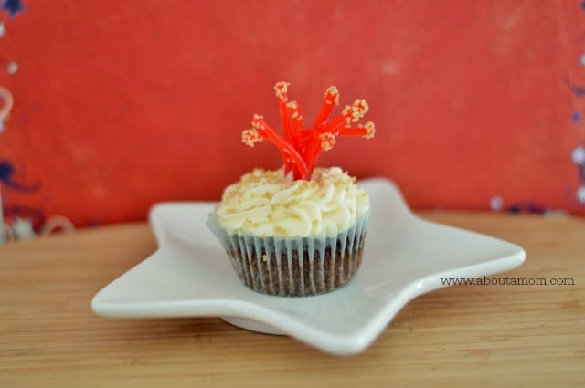Sparkler Cupcakes and More 4th of July Fun
