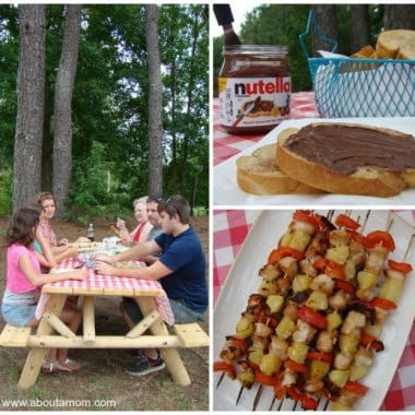A Simple Backyard Cookout - Spreading the Happy