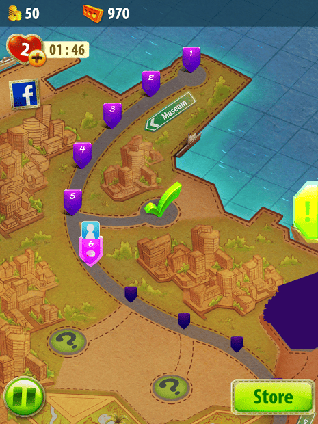 Gummy Drop App from Big Fish Games