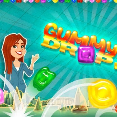Gummy Drop App from Big Fish Games