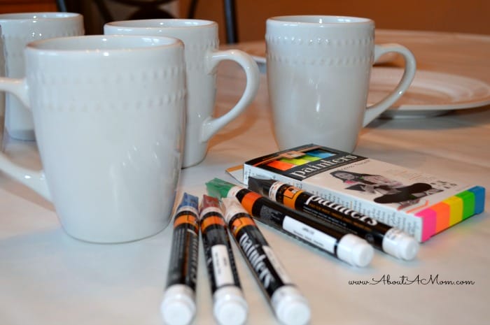 DIY Painted Mugs with Elmer's Painters Paint Markers