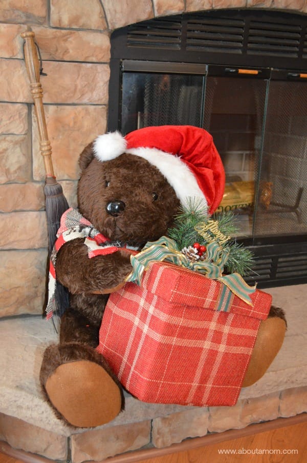 Giant Plush Christmas Bear from CVS