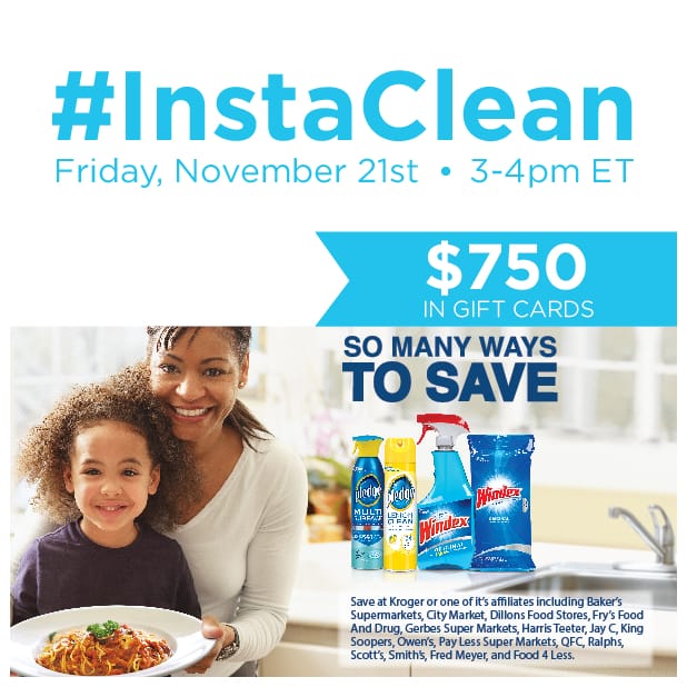 #InstaClean Twitter Party