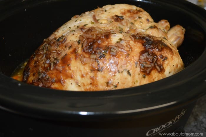 How to cook a turkey in the slow cooker. Turkey isn't just for Thanksgiving. Use this slow cooker turkey breast recipe to enjoy turkey any time of the year.