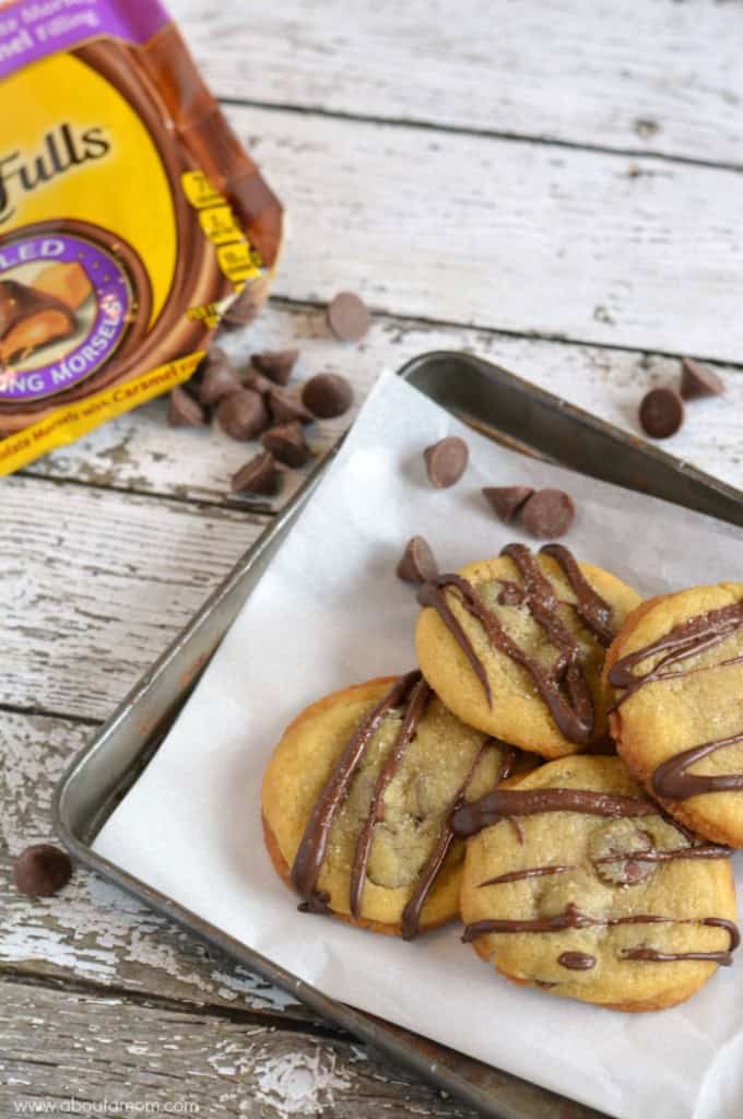 Salted Caramel Chip Cookies About a Mom