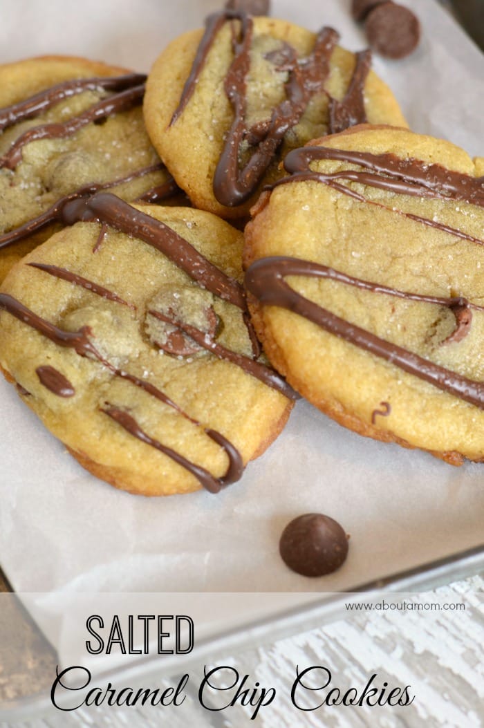 Salted Caramel Chip Cookies