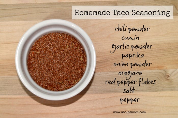 Homemade Taco Seasoning Recipe at About A Mom