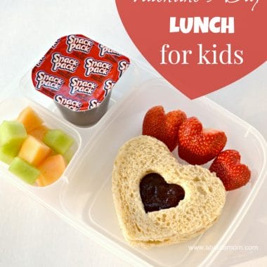 Valentine's Day Lunch for Kids