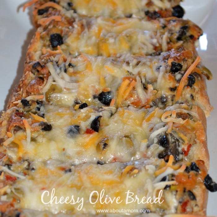 Cheesy Olive Bread