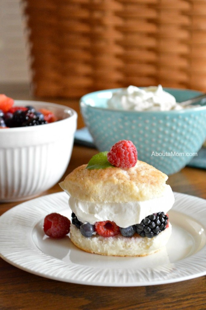 Mixed Berry Shortcakes made with old fashioned baking powder biscuits are the ultimate spring and summer dessert. 
