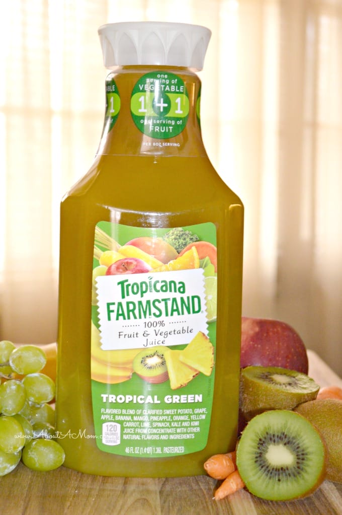 Tropicana Farmstand Tropical Green Fruit and Vegetable Juice