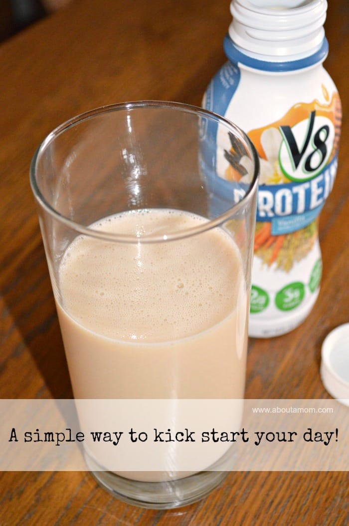 V8 Protein is a simple way to kick start your day!