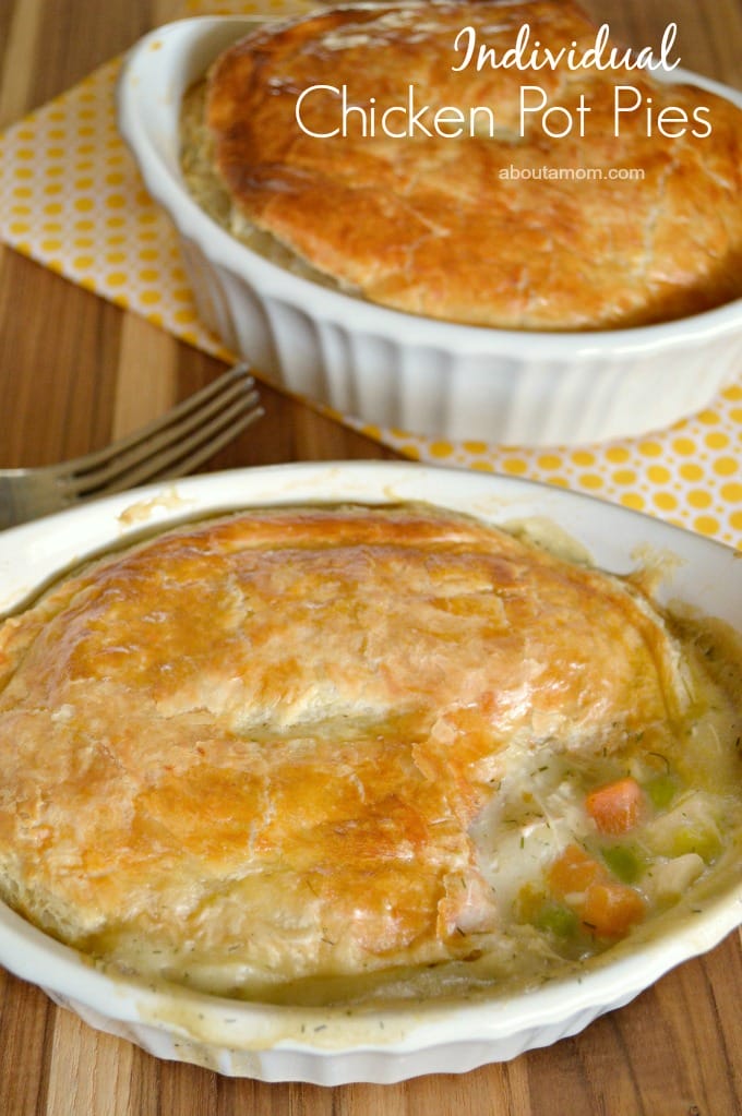 There's nothing more comforting than this chicken pot pie recipe for two. This simple yet delicious recipe can easily be doubled or tripled for more people.