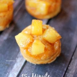 Sometimes you just need a simple, no-fuss dessert. This Mini Pineapple Upside-Down Cakes recipe can be prepared in as little as 15 minutes.