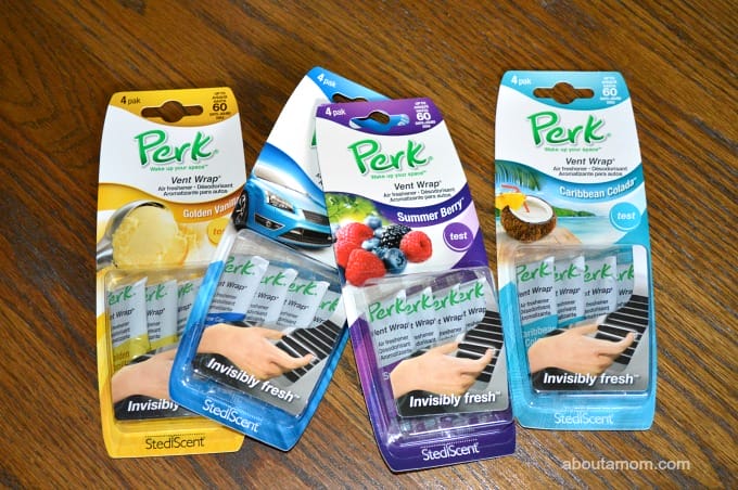 PERK Vent Wraps will keep your car smelling fresh this summer.
