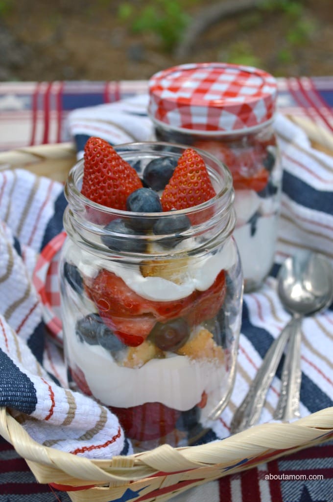 Picnic Perfect Patriotic Berry Trifle