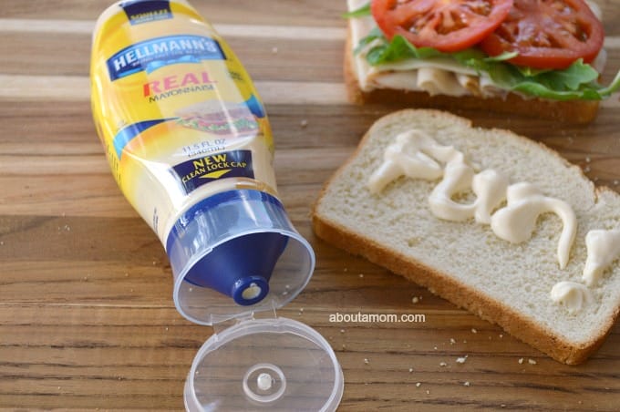 Squeeze a bit of FUN with Hellmann's new squeeze bottle with a precision tip!
