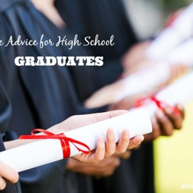 Some Advice for High School Graduates