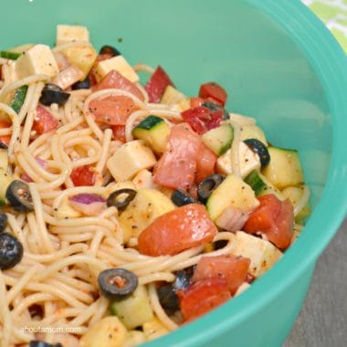 Potluck Spaghetti Salad Recipe