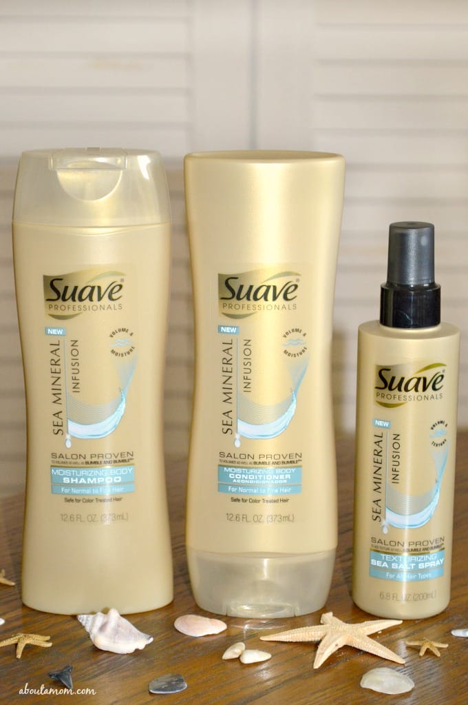 Effortless Volume with NEW Suave Professionals® Sea Mineral Infusion