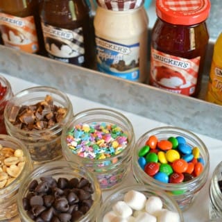 Build Your Own Sundae Bar with Smucker's