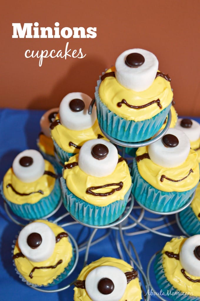 Minions Cupcakes. Celebrate MINIONS the movie in theaters on July 10 with these fun Minions party ideas.
