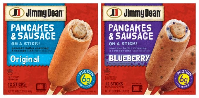 Start the Day with Jimmy Dean Pancakes & Sausage on a Stick