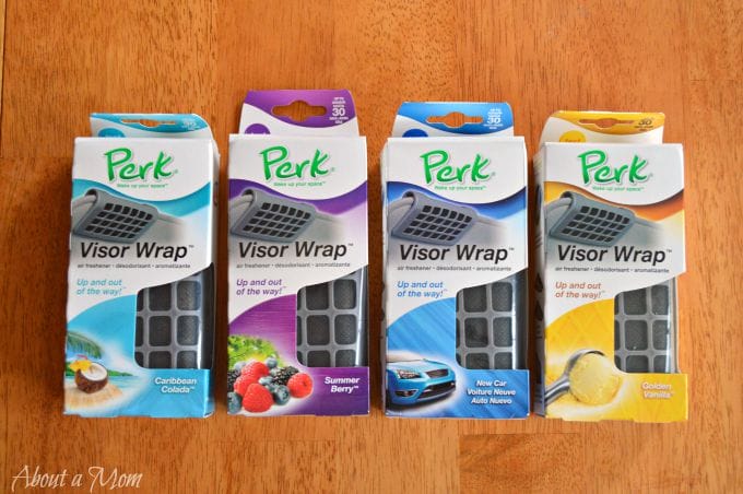 Keep Your Car Smelling Fresh with a PERK Visor Wrap