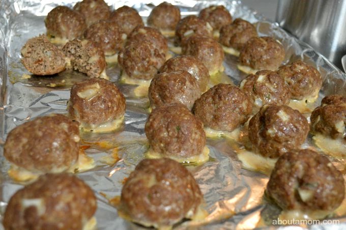 Simple Oven Baked Meatballs