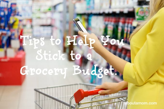 Tips to Help You Stick to a Grocery Budget