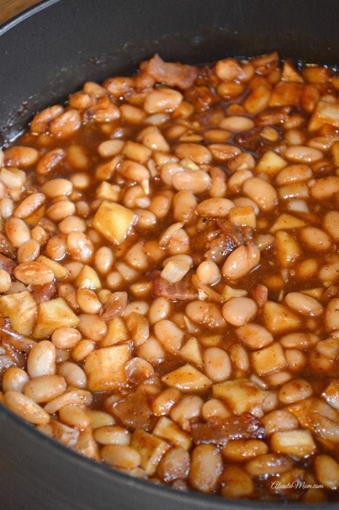 Maple Apple Baked Beans