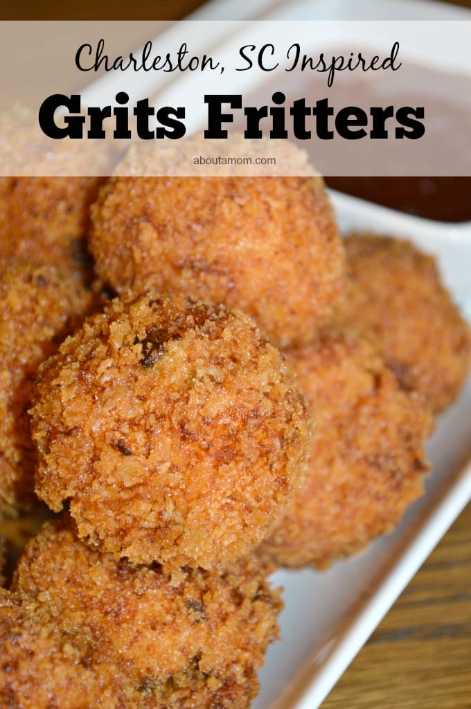 These Charleston, South Carolina inspired Grits Fritters are crispy on the outside and creamy on the inside. Loaded up with cheesy grits, bacon, and green onion these fritters are a sure to have you and your guests coming back for more.