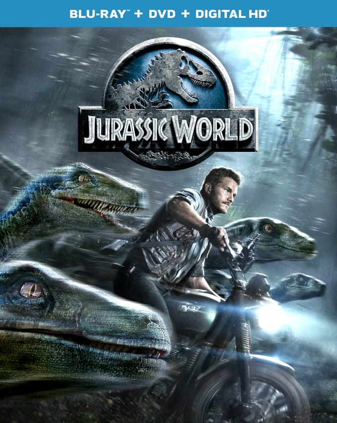 Jurassic World on Blu-ray