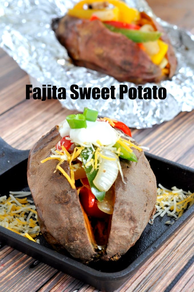 Loaded Fajita Sweet Potatoes Recipe