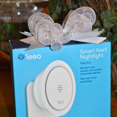 It's fun to decorate for the winter holidays, but holiday decorations can increase your risk for a home fire. As you deck the halls this season, be fire smart with a LEEO Smart Alert Nightlight.