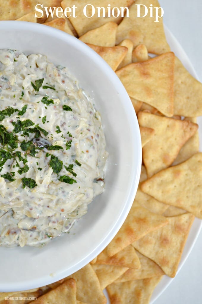 Sweet Onion Dip Recipe and Holiday Party Tips
