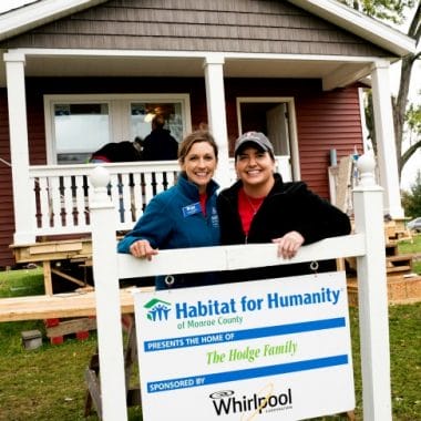 Giving Back with Whirlpool and Habitat for Humanity