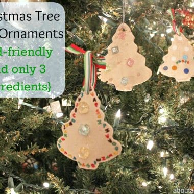 Christmas Tree Clay Ornaments