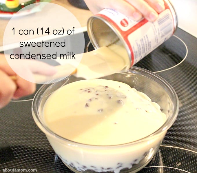 How to Make Fudge with Children. milk