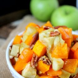 Maple Roasted Butternut Squash and Apples