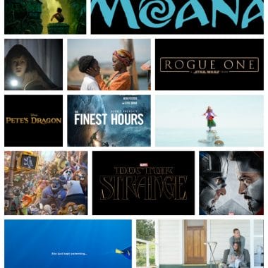 It's going to be a great year for movie watchers. Take a look at the Disney Movie lineup for 2016.
