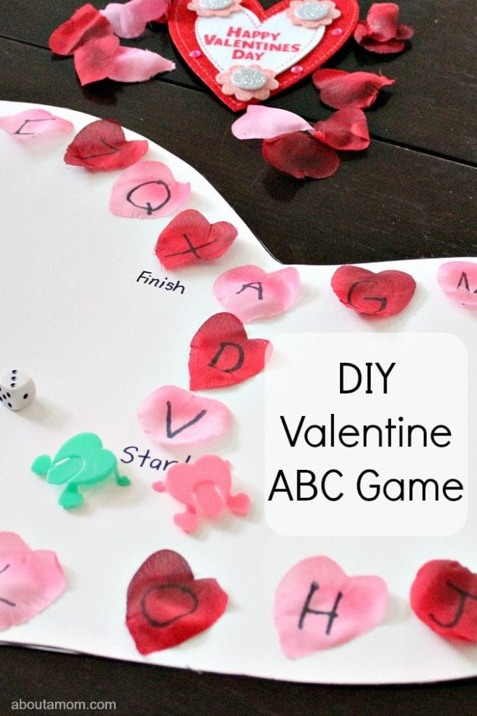 DIY Valentine ABC Game